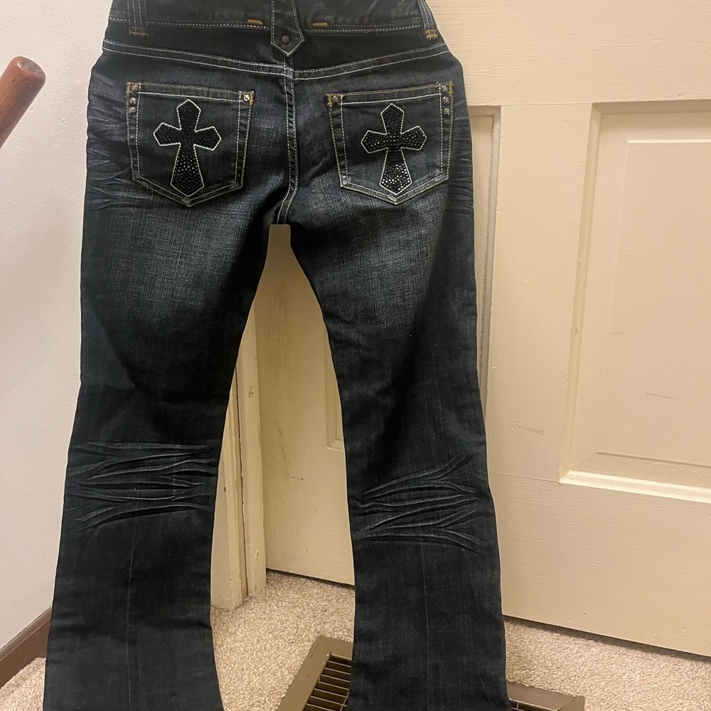 Rock & Roll Cowgirl Jeans Low Rise - Picture 6 of 14